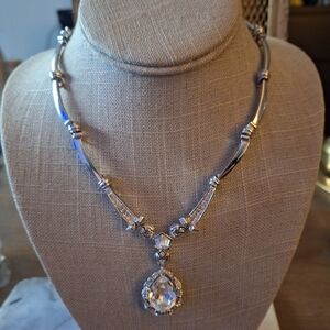 Vintage Avon's Marie Antoinette Smithsonian Crystal Necklace